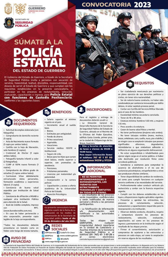 Convocatoria 2023